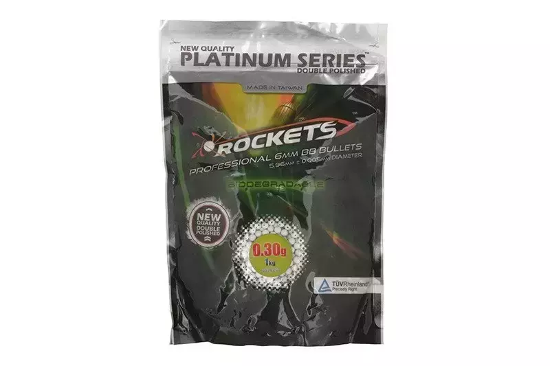 Kuličky Bio 0.30g Rockets Platinum 1 kg