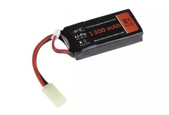 LiPo baterie 7,4V 1300mAh 20/40C