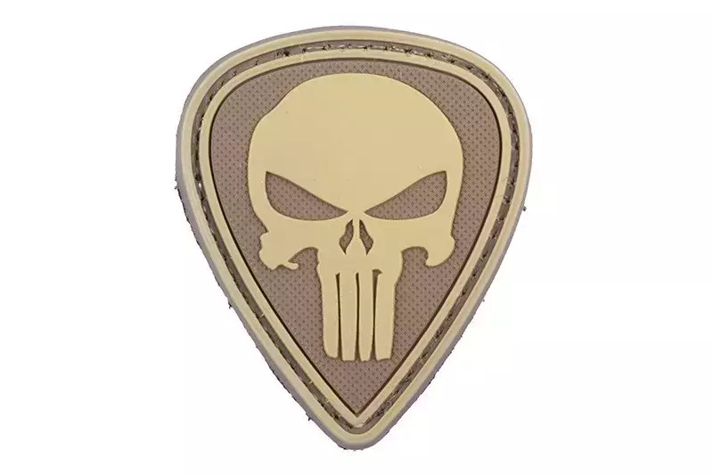 3D Patch – Punisher - tan