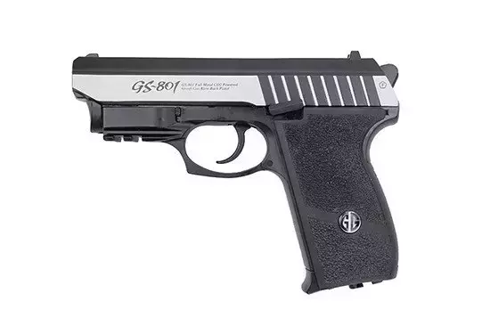 GS-801 pistol replica with laser target marker