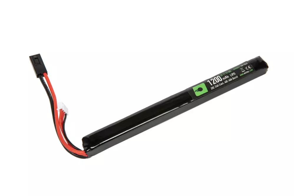 LiPo 11,1.V 1200mAh 20C Battery - Slim Stick Type