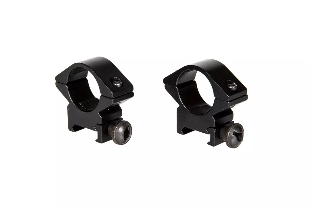 Two-piece RIS optic mount 25,4mm - low