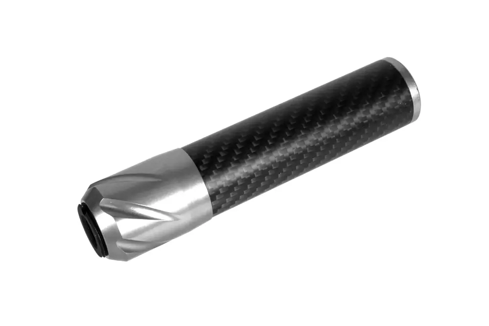 Carbon Silencer DSL2 36x150mm - Silver