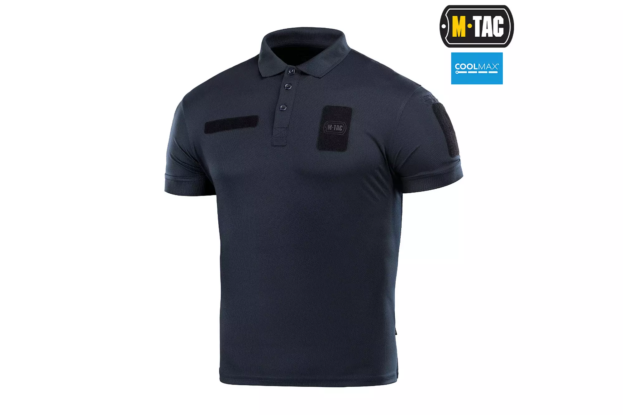 Elite Tactical Coolmax Polo Shirt XS - Dark Navy Blue