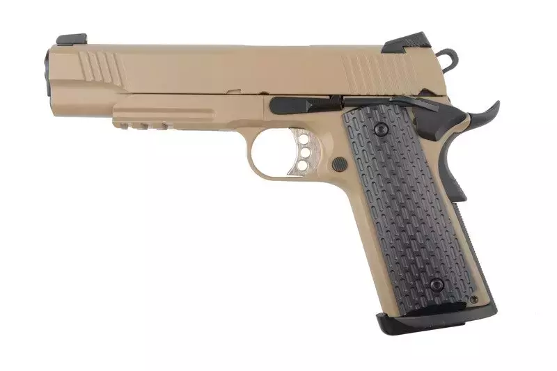 R28 pistol replica - tan