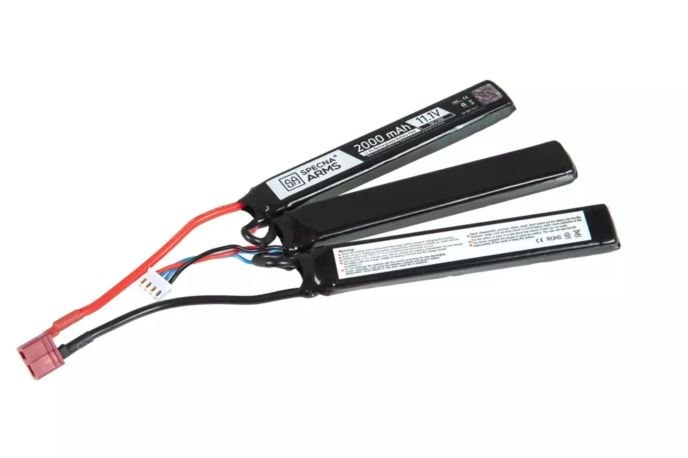Batterie LiPo 11.1V 2000mAh 15/30C - 3 modules - T-Connect (Deans)