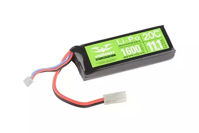 Batterie LiPo 11.1V Valken Energy 1600mAh 20C 