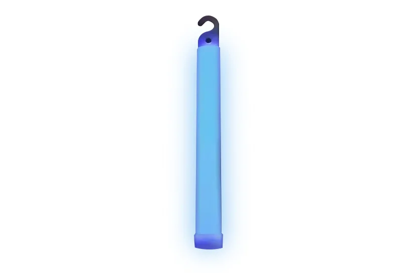 Éclairage chimique GlowStick - bleu 