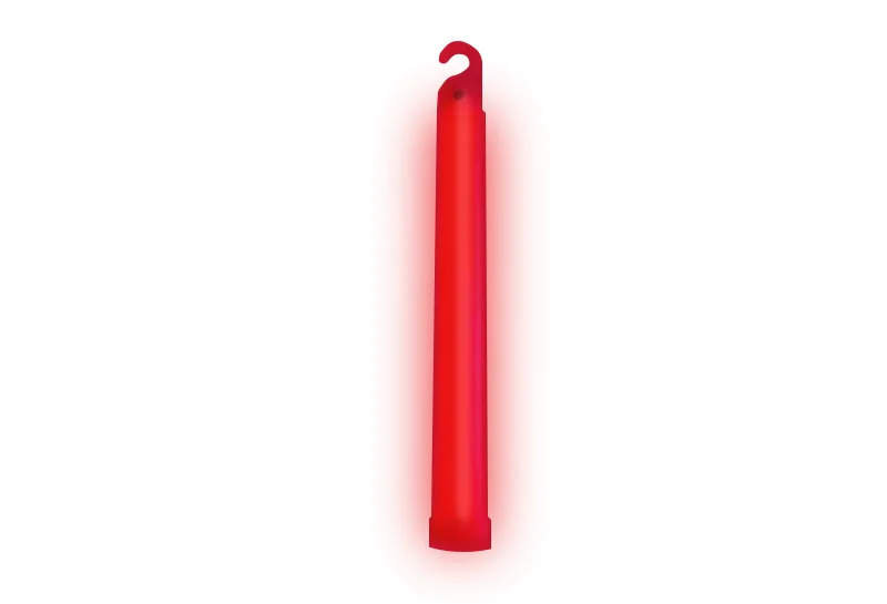 Éclairage chimique GlowStick - rouge 