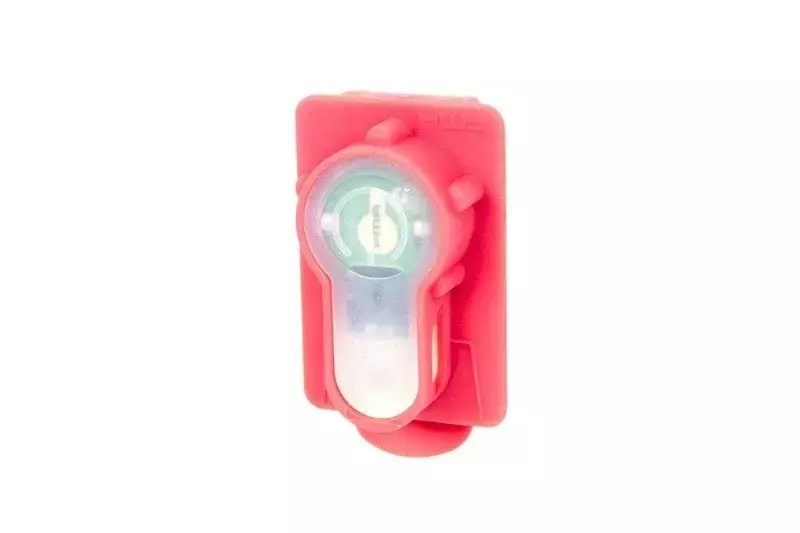 Marqueur électronique Lightbuck Card Button - rose (lumière verte)