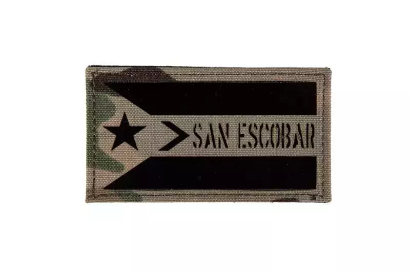 Patch IR San Escobar cordura - multicam
