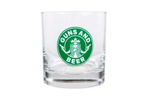Lucky Shot small beer glass - Guns and Beer