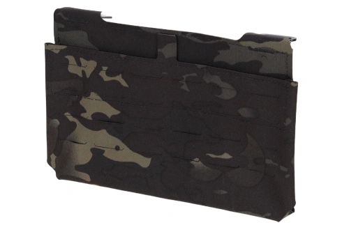 Front panel Buckle Up Laser-Cut Wosport MC Black