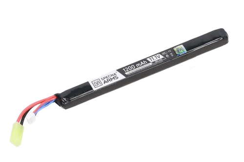 Specna Arms akumulator LiPo 11.1V 1200mAh 20C/40C pod pokrywę repliki AK Tamiya mini
