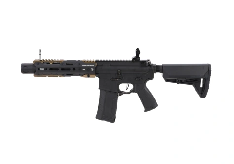 King Arms x Strike Industries Sentinel GRIDLOK® 8.5" Aster SE ETU Flat Dark Earth airsoft Carbine