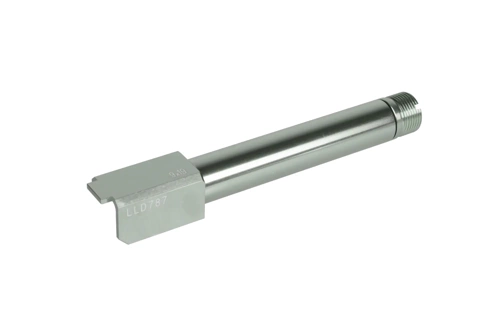 G19 Gen4 "2 Way Fixed" Non-Recoiling External Barrel – Grey 