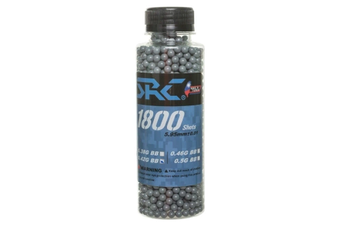 SRC kogels 0,42g flesje 1800 stuks Grijs