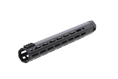 King Arms x Lancer Systems 15'' LCH M-LOK mounting rail for M4/M16 Faux Carbon Fiber replicas