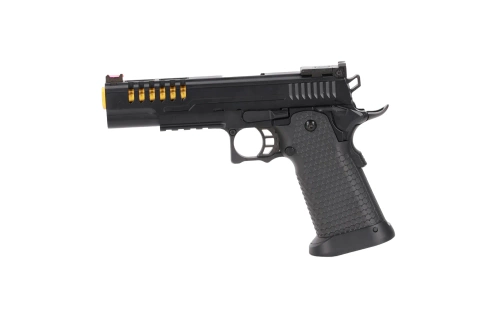 Specna Arms Hi-Capa SA‑VGP25 VAPOR Pistolet GBB - Czarno-Złoty