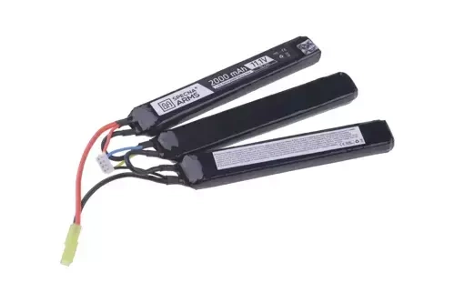 LiPo 11,1V 2000mAh 15/30C Battery - Butterfly Configuration