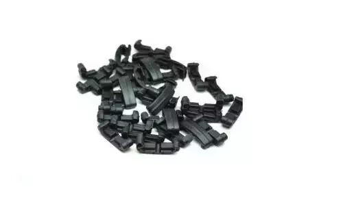 Klipsy na szynę RIS 22 mm 60x - BK