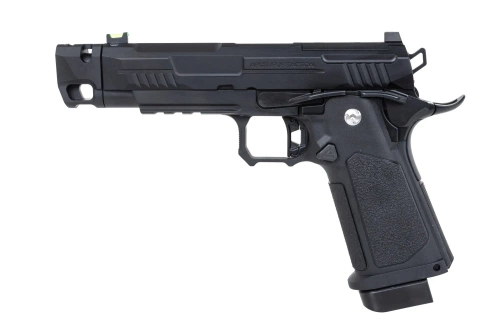 Arcturus Hi-Capa Vanguard 4.3" Pistolet GBB (Optics Ready/Kompensator) - Czarny