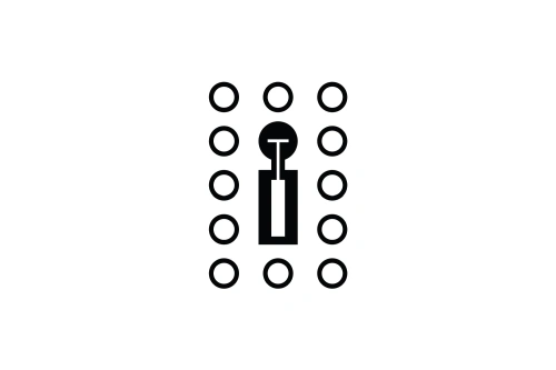 Range Solutions : cibles de tir/militaires T5 Bulinek, lot de 50 pièces