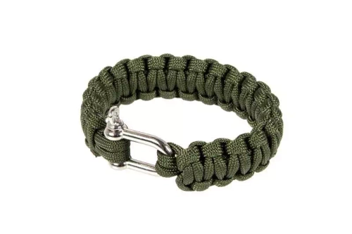 Survivalarmband (U) - olive drab