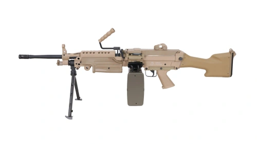 FN HERSTAL M249 MK2 CORE Karabin maszynowy AEG -Tan