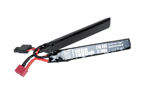 Accumulator Li-Po Specna Arms x Gens Ace 1500 mAh 25C 2-modulair 2S1P 7.4V T-Deans G-Tech