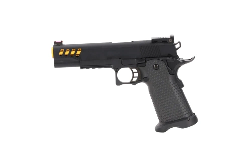 Specna Arms Hi-Capa SA-VGP08 VAPOR GBB Pistol - Black and Gold