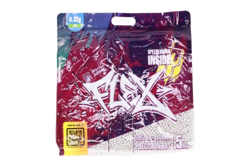 Specna Arms FLEX: bolas de precisión de 0,32 g BIO, 5 kg + cargador rápido