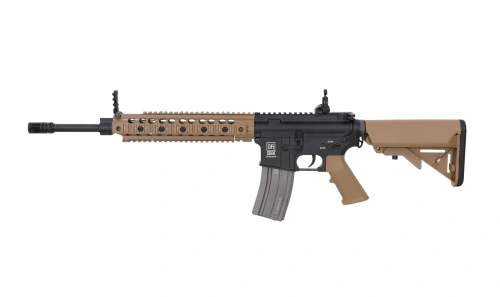 Specna Arms M4/M16 SA-B03 ONE AEG-aanvalsgeweer 16" Half-Tan - OUTLET