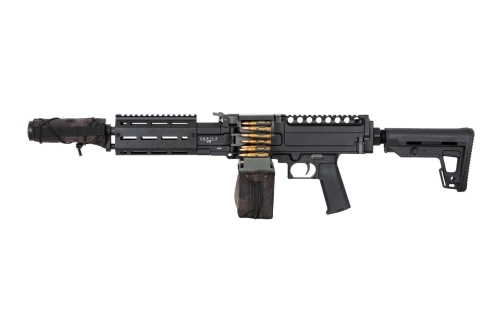Replika van het lichte machinegeweer AQUILA VII LMG - zwart (OUTLET)