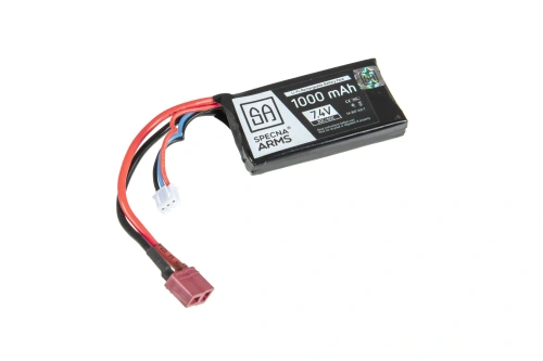 LiPo 7,4V 1000mAh 30/60C (PEQ) Battery - T-Connect (Deans)