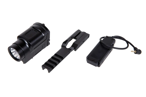 K-2P tactische zaklamp Zwart