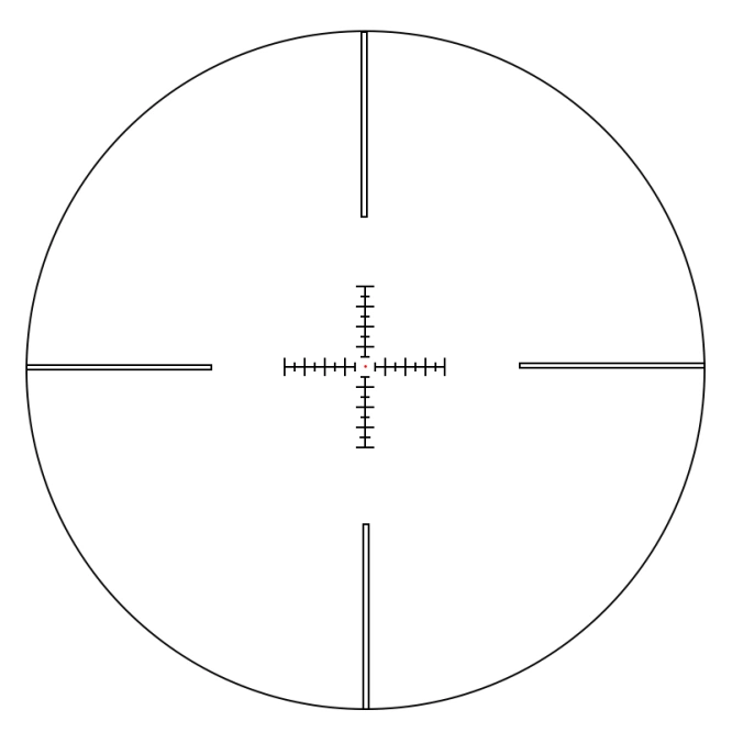 REDWIN Torero 1-6x24 MIL SFP Tan running telescope | Gunfire.com