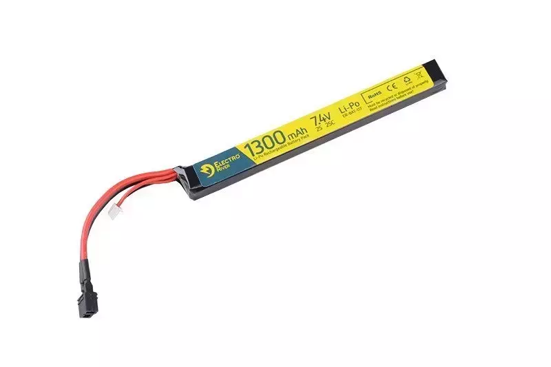 Akumulator LiPo 7,4V 1300mAh 25/50C T-connect (DEANS)