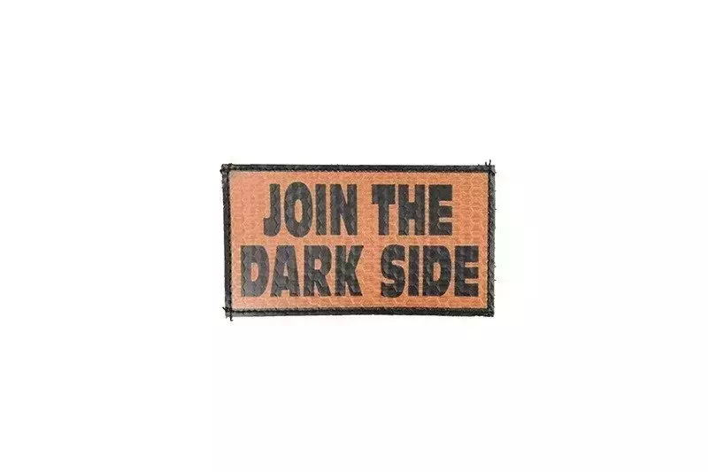 Naszywka IR - Join The Dark Side - pomarańczowa