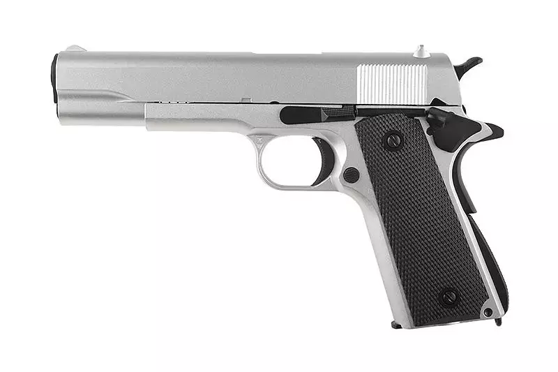 Replika pistoletu R31 - srebrna