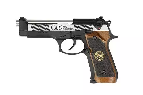 Replika pistoletu WE-2058 BIOHAZARD - 2 TONE