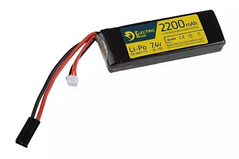 Batería LiPo 7,4V 2200mAh 20/40C