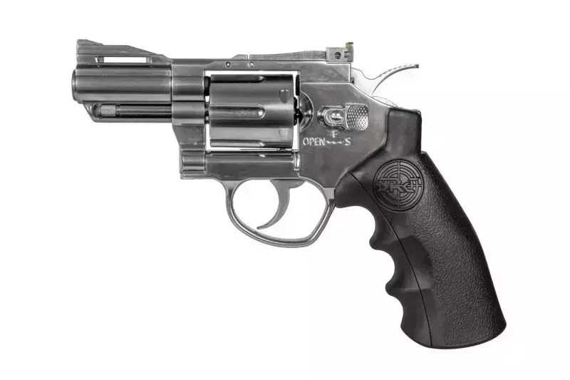 Revolver de airsoft TITAN 2.5' - platino